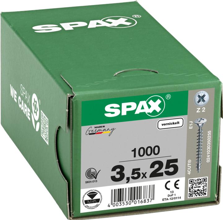 Actual product image Spax Chipboard screws (1000 Screws per piece)