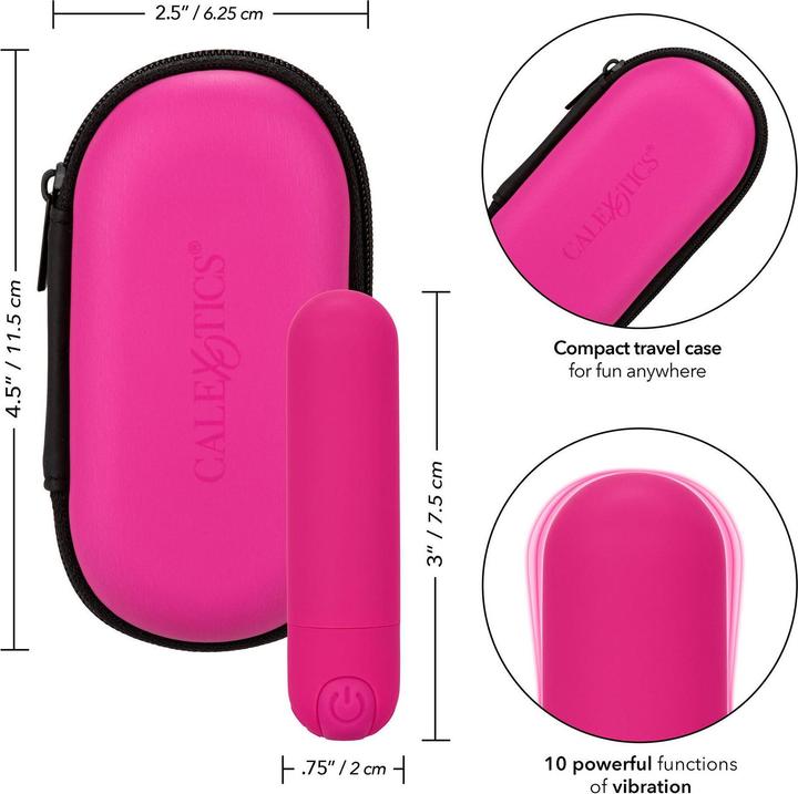 Image du produit CalExotics Rechargeable Hideaway™ Bullet - Rose