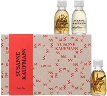Immagine prodotto Susanne Kaufmann Set trio da bagno - Olio da bagno nutriente, olio da bagno rilassante e bagnoschiuma nutriente (30 ml)