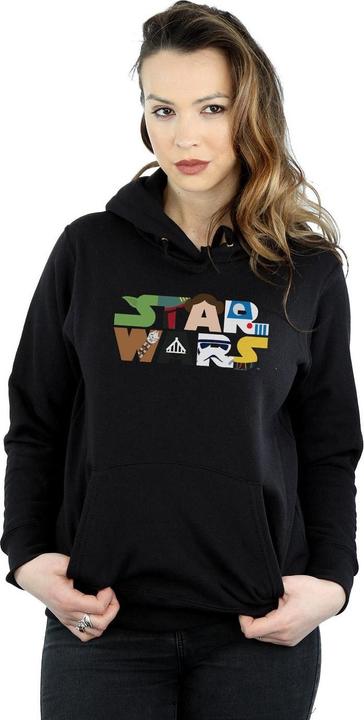 Produktbild Star Wars Character Logo Kapuzenpullover (XL)