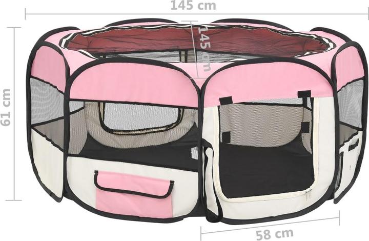 Actual product image VidaXL Flemming (Dog kennel)