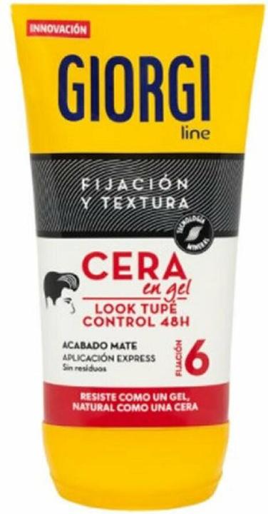 Giorgi Line FIJACIÓN Y TEXTURA cera gel look tupe 145 ml (Cera per capelli, 145 ml)