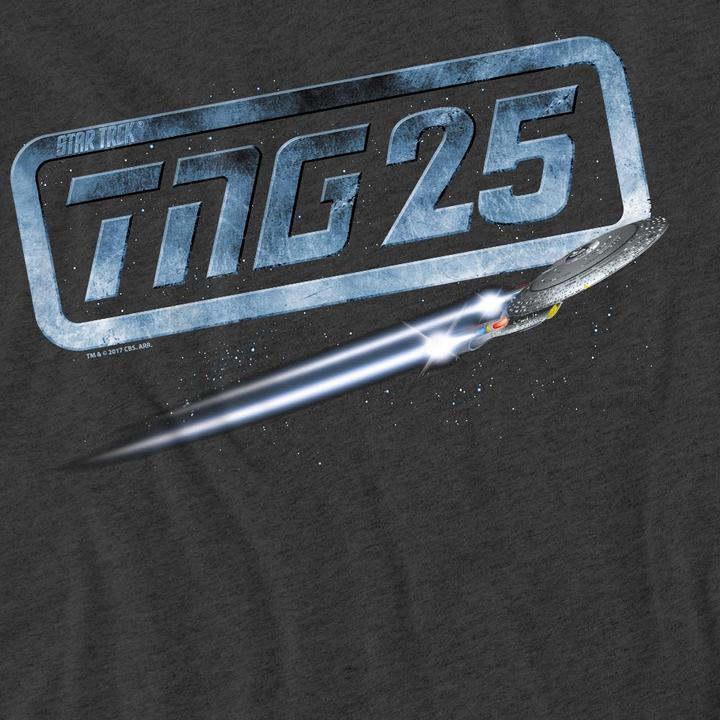 Produktbild The Next Generation 25 Enterprise TShirt (XL)