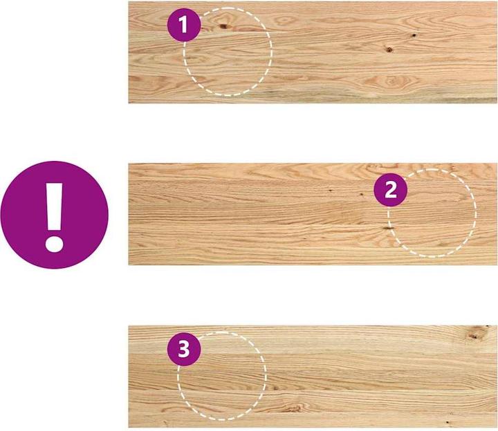 Produktbild VidaXL Treppenstufen 4 Stk. Unbehandelt 90x30x2 cm Massivholz Eiche