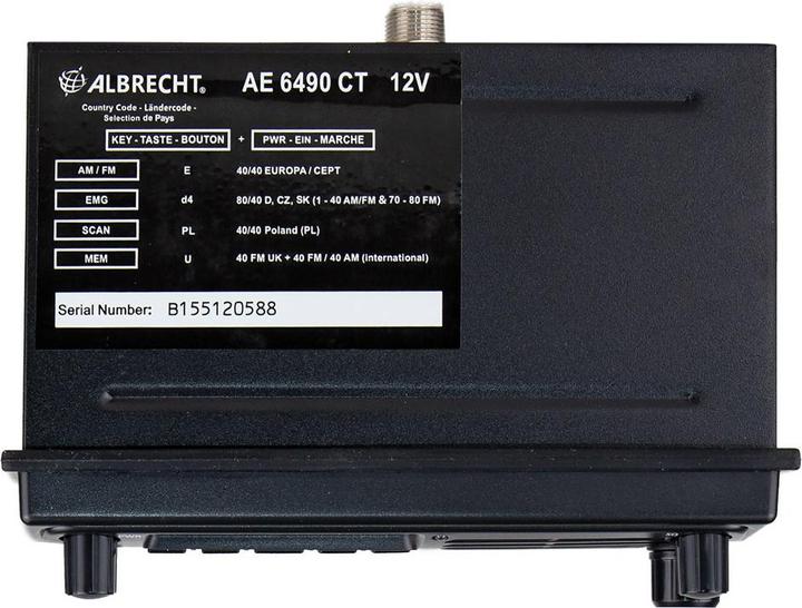Produktbild Albrecht CB-Funkgerät AE 6490 Code 12649.4