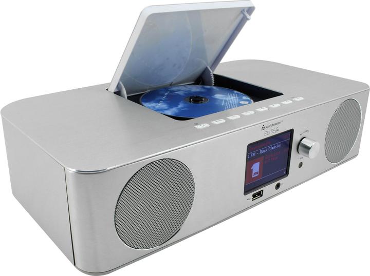 Actual product image Soundmaster ICD2060SI CD Internet radio DAB+ FM with Bluetooth, USB (Web radio, DAB+, FM)