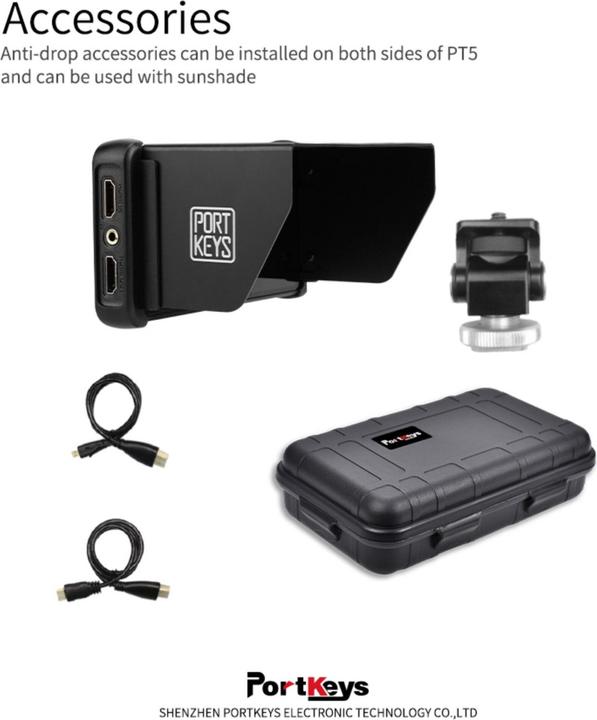 Image du produit Portkeys PT5 II (5", Full HD)