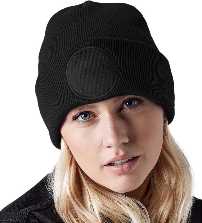 Produktbild Beechfield Runder Patch Beanie (One Size)