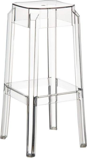 Actual product image CLP Set of 2 bar stools Fox, transparent