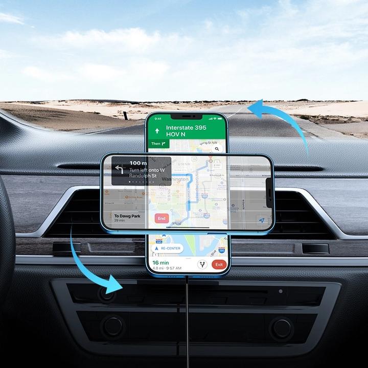 Actual product image Joyroom Magnetic Wireless Car Charger