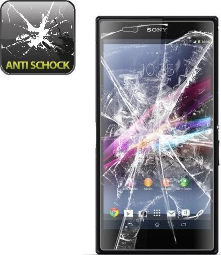Produktbild Protectorking 2x Panzerfolie Anti-Shock HD Klar (2 Stück, Sony Xperia Z Ultra)