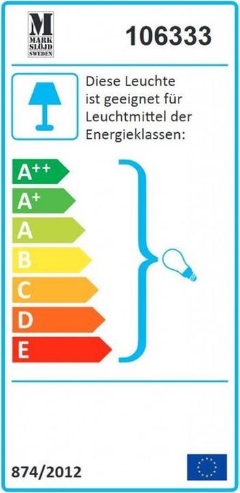 Energy Label Markslöjd Sky Round (E27)
