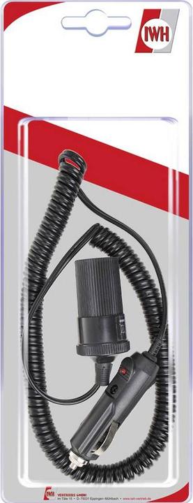 Produktbild IWH Spiral-Verlängerungskabel 3 Meter 12/24 Volt