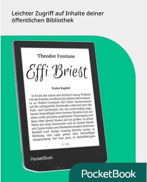 Actual product image PocketBook Verse (6", 8 GB, Bright blue)