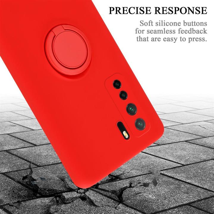 Image du produit Cadorabo Coque TPU Liquid Ring Silicone Case (Huawei P40 Lite, Huawei Nova 6 SE, Huawei Nova 7i)
