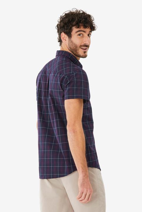Immagine prodotto Forclaz Hemd Herren kurzarm - NH100 blau (XL)