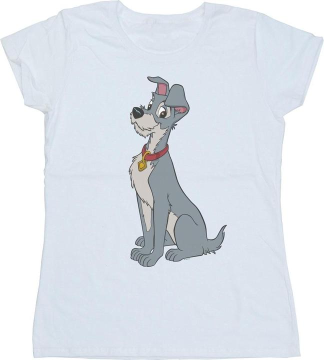 Disney Lady And The Tramp Spaghetti Heart TShirt (S)