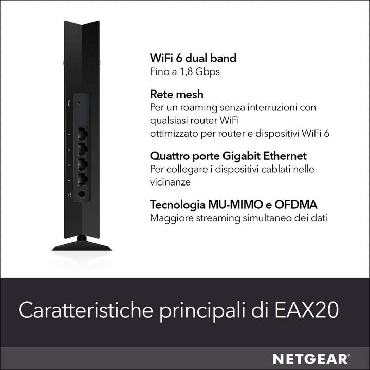Image du produit Netgear EAX20-100EUS