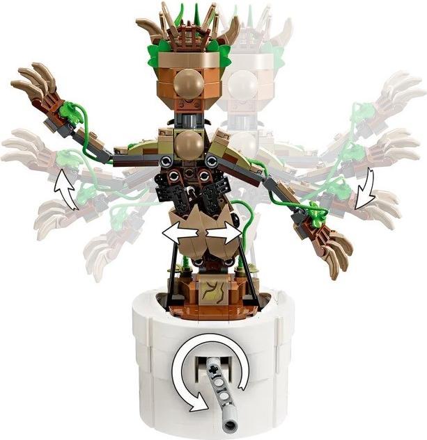 Actual product image LEGO Dancing Groot (76297, LEGO Marvel)