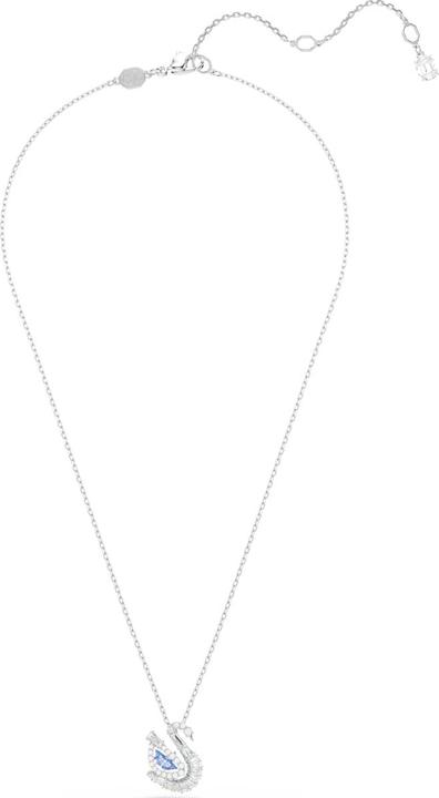 Produktbild Swarovski Swan Halskette Verschiedene Schliffe Schwan Blau