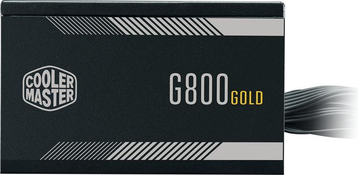 Actual product image Cooler Master ALIMENTATORE 800W G800 GOLD PFC-A 80+GOLD FAN 120MM (800 W)