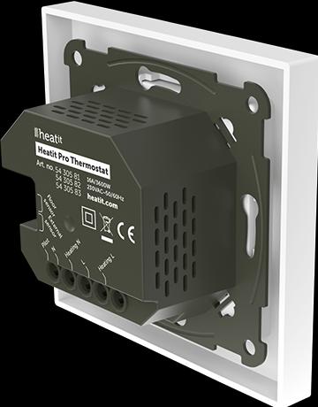 Actual product image Heatit Pro thermostat (white RAL 9003)