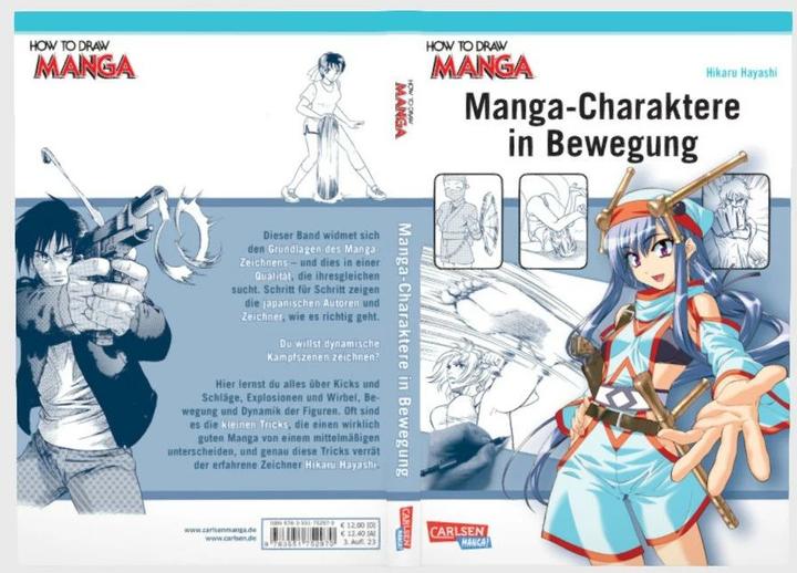 Actual product image Manga-Charaktere in Bewegung (German, Hikaru Hayashi, 2015)