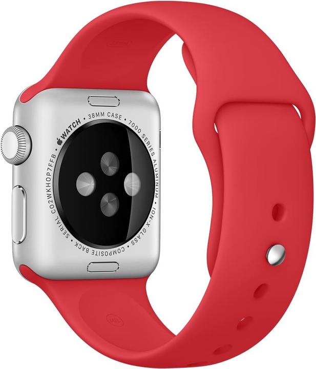 Apple Sportarmband (PRODUCT)RED (38 mm, Fluorelastomer)