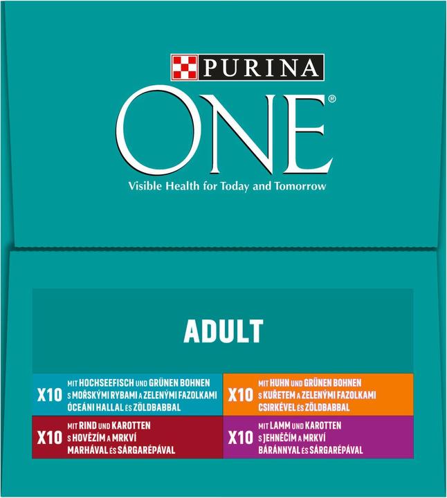 Image du produit Purina ONE Adulte (Adulte, 40 pcs, 3800 g)