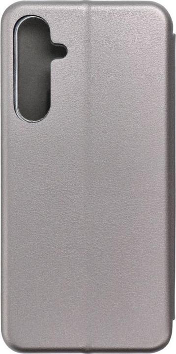 Actual product image OEM Book case ELEGANCE book case for SAMSUNG A55 grey (Samsung Galaxy A55)