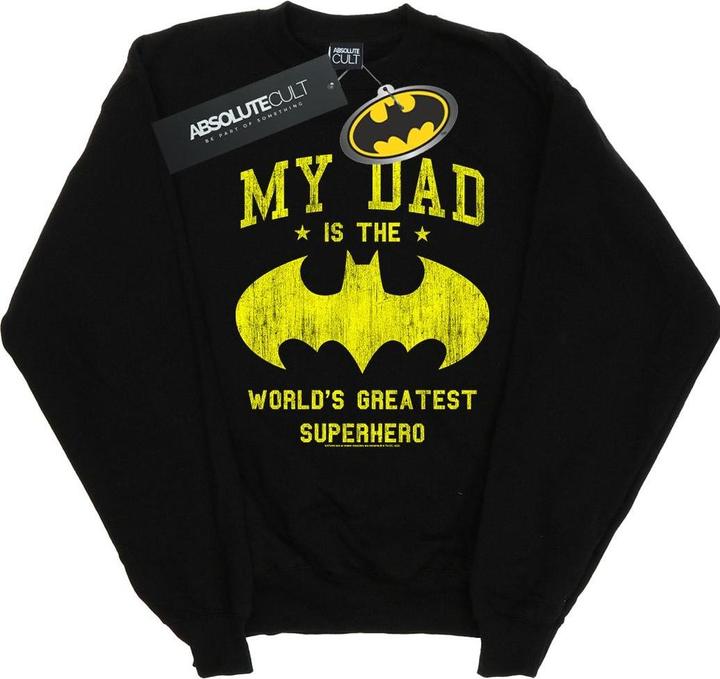 Batman My Dad Is A Superhero Sweatshirt Mädchen