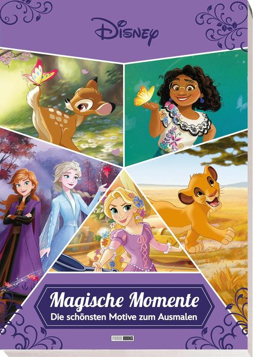Panini Disney: momenti magici - I motivi più belli da colorare