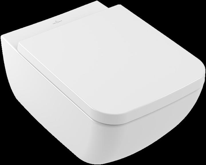 Actual product image Villeroy & Boch Collaro Combi-Pack, wall-hung WC with DirectFlush, with WC seat, 4626HS