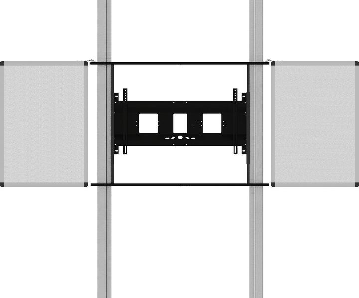 Produktbild Conen Wandmontiertes 2 Säulen Pylonensystem für Monitore von (Wand, 86")