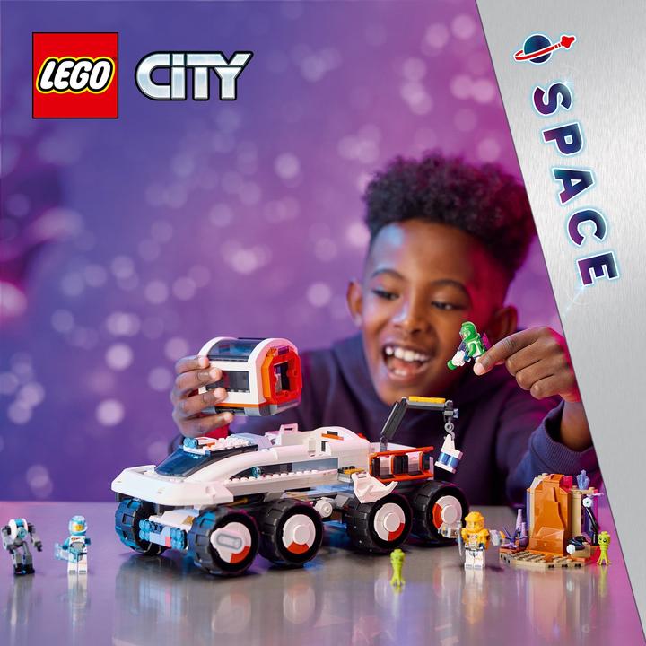 Image du produit LEGO Jouet City Command Rover et chargeur de grue 60432 (60432, LEGO City)