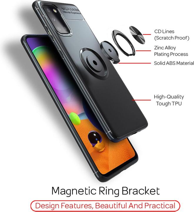 Produktbild Nalia Ring Handyhülle (Samsung Galaxy A31)