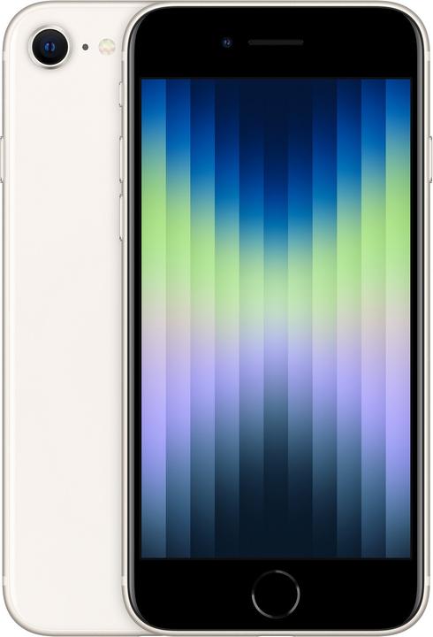 Apple iPhone SE (3rd Gen) (64 GB, Starlight, 4.70", SIM + eSIM, 12 Mpx, 5G)