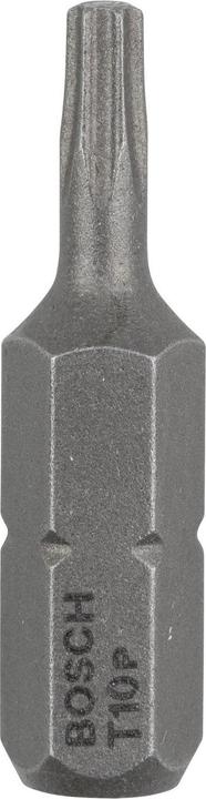 Bosch Professional Zubehör Schrauberbit Extra-Hart T10, 25 mm, 3er-Pack (T10)