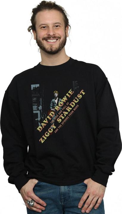 Produktbild David Bowie Ziggy Diagonal Sweatshirt (4XL)
