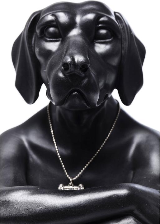 Actual product image Kare Design Deco Figurine Gangster Dog Black