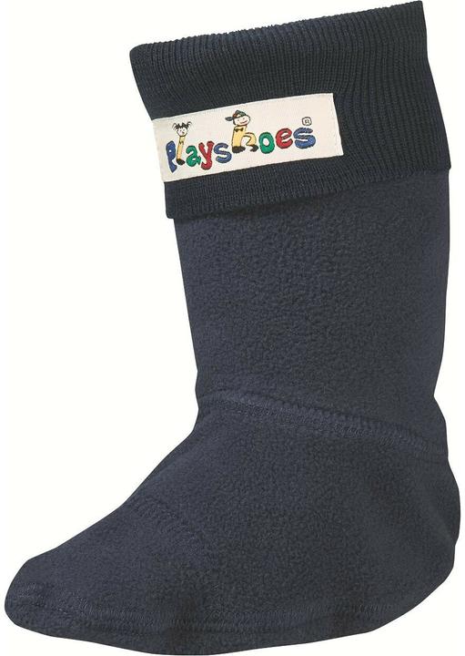 Playshoes Fleece Stiefel Socke Marine Gr. 32-33 (Einzelpack, 33)
