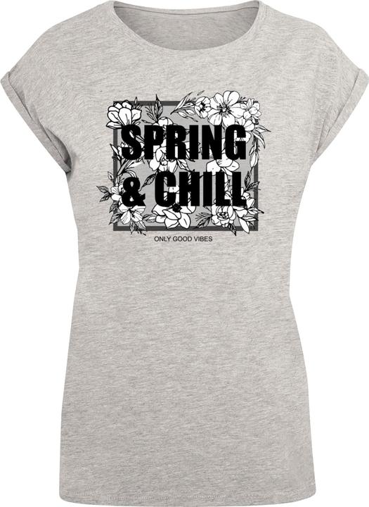 Actual product image Merchcode Ladies Spring And Chill Extended Shoulder Tee - 113645 (S)