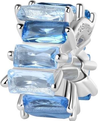 Brosway Fashion Silver Pendant Fancy Cloud Light Blue FCL03 (Silver)