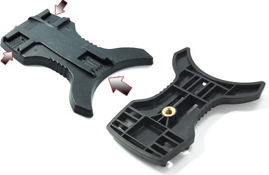 Actual product image JJC Flash holder for Nikon Canon (Flash unit adapter)