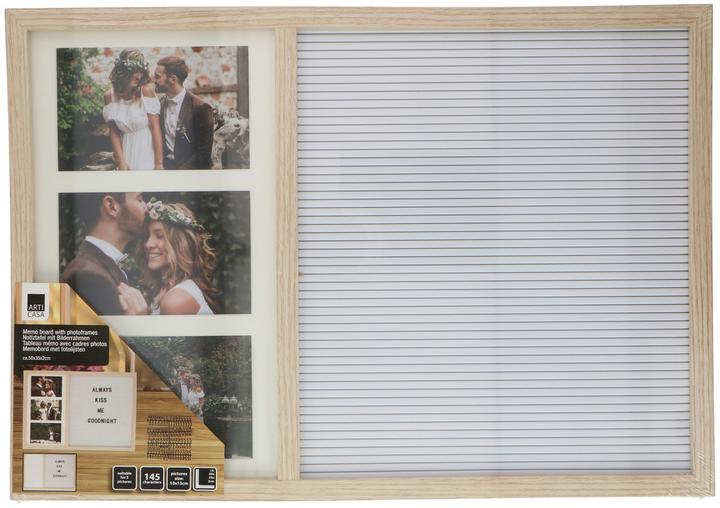 Arti Casa Tableau mémo 35x50x2cm 892gr MDF (35 x 50 x 2 cm)