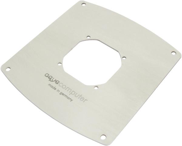 Aqua Computer Einbaublende für Filter mit Edelstahlgewebe, 120 mm Lüfterö (120 mm)