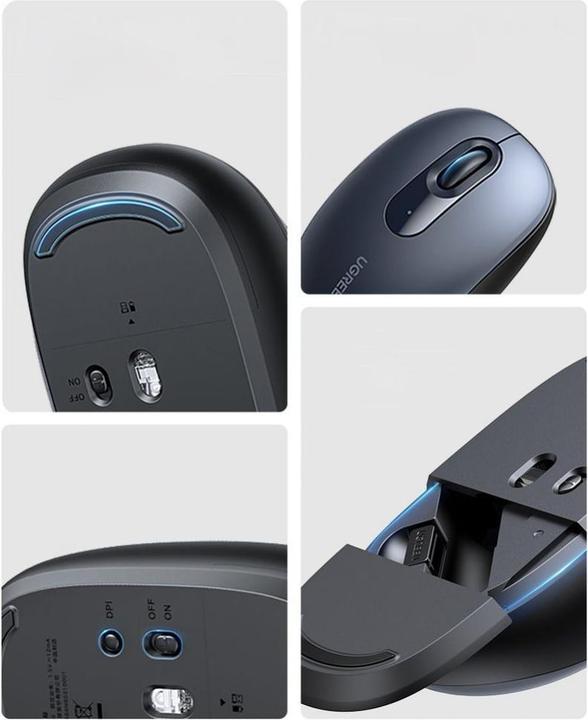 Produktbild Ugreen Wireless mouse 90550 2.4G (midnight blue) (Kabellos)