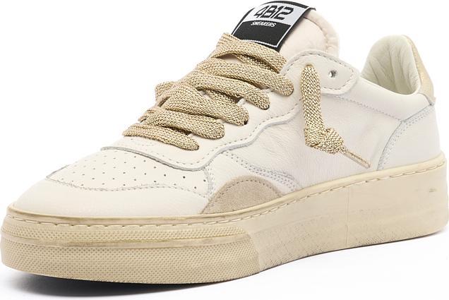 Actual product image 4B12 Womens Sneakers Total Leather (37)