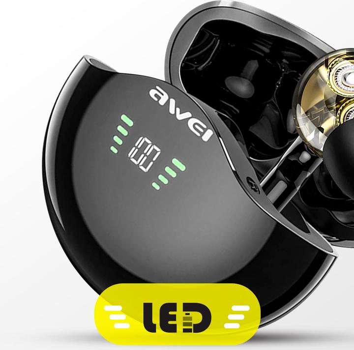 Image du produit Awei T12P (ANC, 4 h, Sans fil)