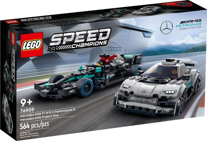 Actual product image LEGO Mercedes-AMG F1 W12 E Performance & Mercedes AMG Project One (76909, LEGO Speed Champions)